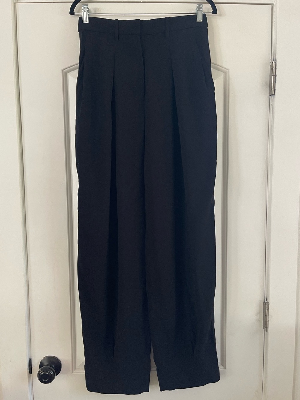 Babaton Black Pleated Trousers - 6